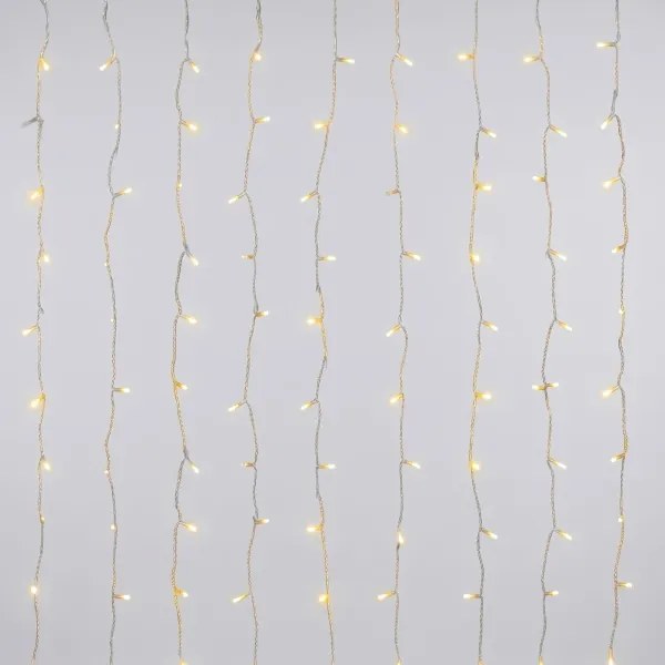 Aigostar - LED ghirlandă de Crăciun pentru exterior 192xLED/8 funcții 4,5x1,2m IP44 alb cald