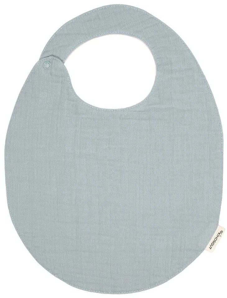 Bavețică din muselină Kindsgut Oslo, albastru