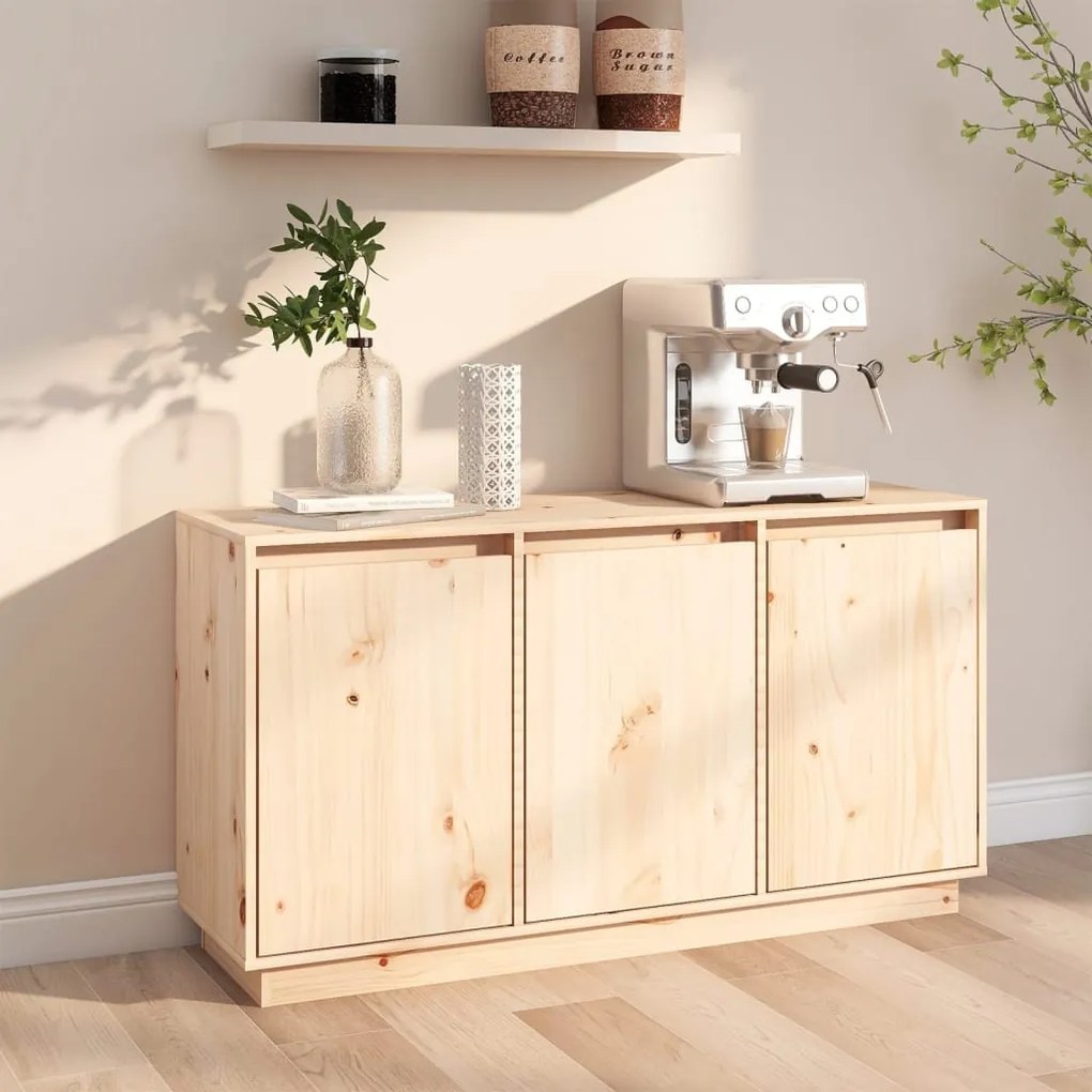 813809 vidaXL Servantă, 111x34x60 cm, lemn masiv de pin