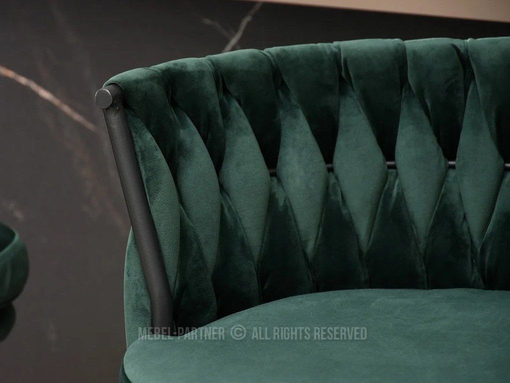 Scaun Adel (verde + negru). 1110646