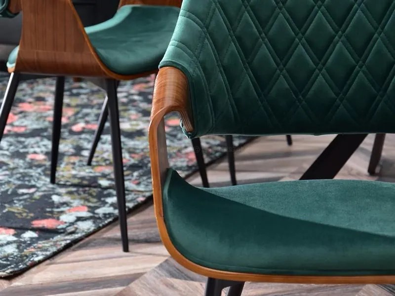 Scaun Rolf K (verde + negru). 1111259