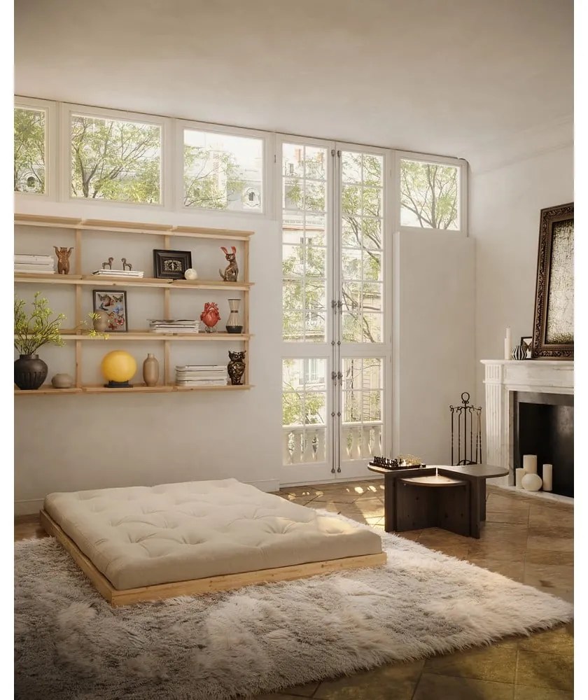 Canapea maro extensibilă 145 cm Flip – Karup Design