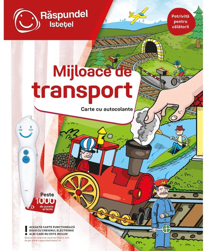 RASPUNDEL ISTETEL, CARTE CU AUTOCOLANTE, MIJLOACE DE TRANSPORT - ALBI (63121)