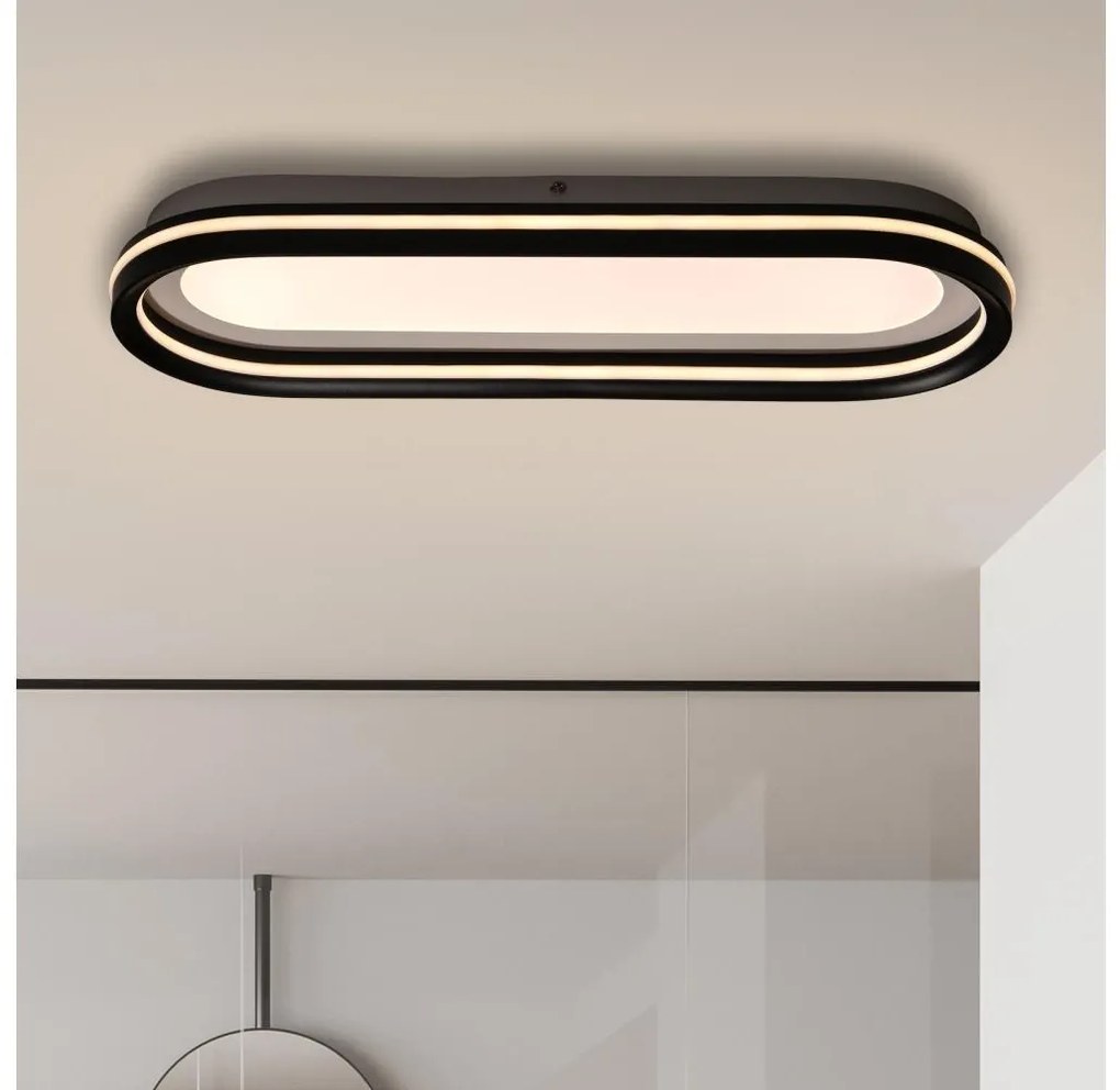 Brilagi - Corp de iluminat LED dimabil TRIVARO LED/85W/230V 3000-6000K 20x60 cm + telecomandă