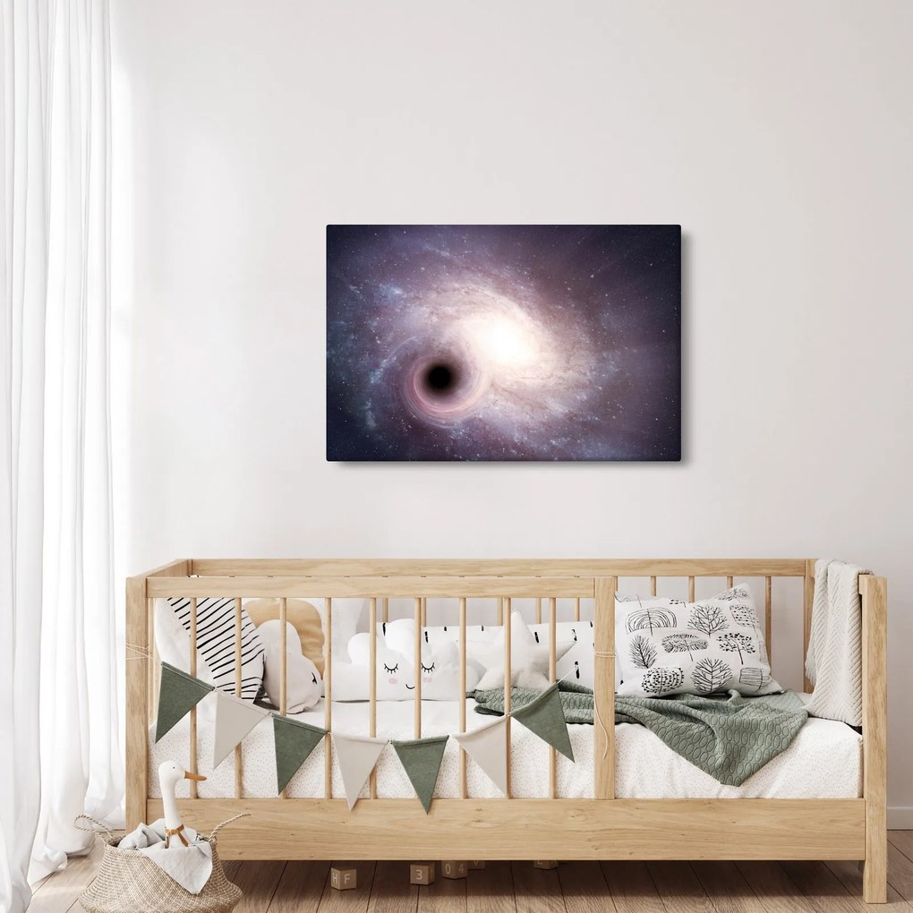 Tablou - Galaxii spiralate (90x60 cm)
