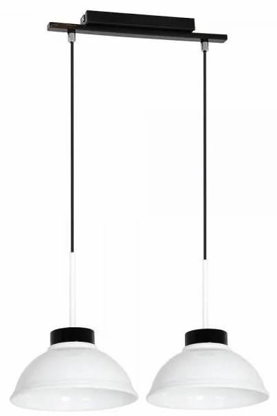 Lampa suspendata FACTOR WHITE 2xE27/60W/230V