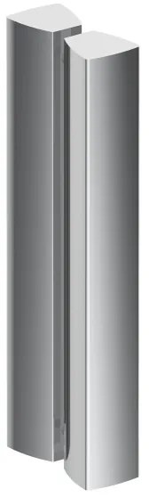 Ravak 3B270100ZG - Cabină de duș BLIX 90x90 cm, cu 4 elemente, în formă de sfert de cerc, albă