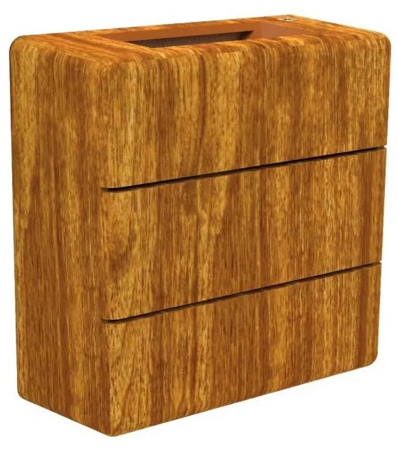 Immax 08523L - Aplică LED de exterior LUXLINE, 6W, 230V, 3000K, IP54, nuc