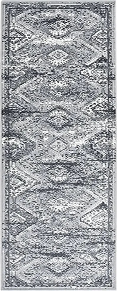 vidaXL Covor traversă, gri oriental, 80x200 cm, BCF