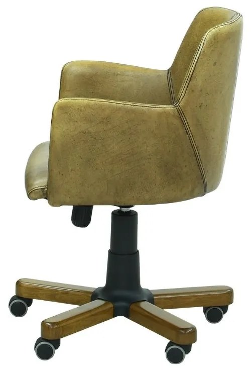 Scaun de birou galben ✔ model SKY