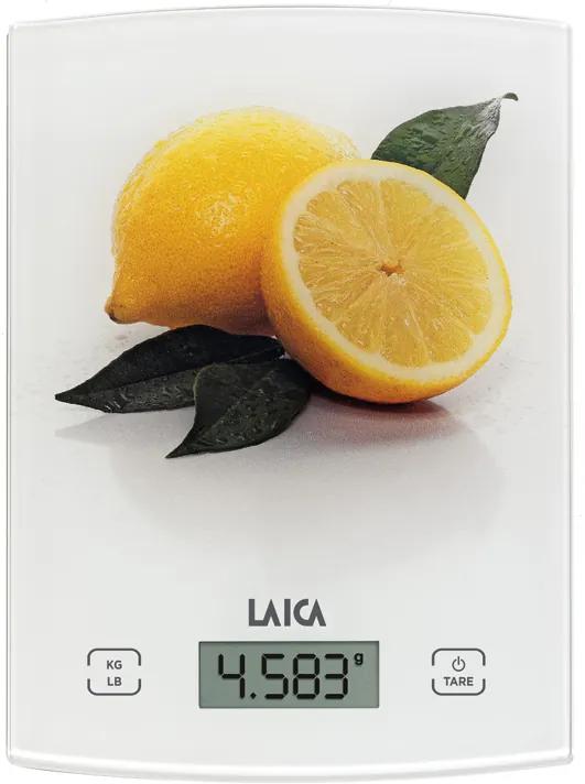 Cantar electronic de bucatarie Laica KS1029, 5 kg, display LCD, model lamai