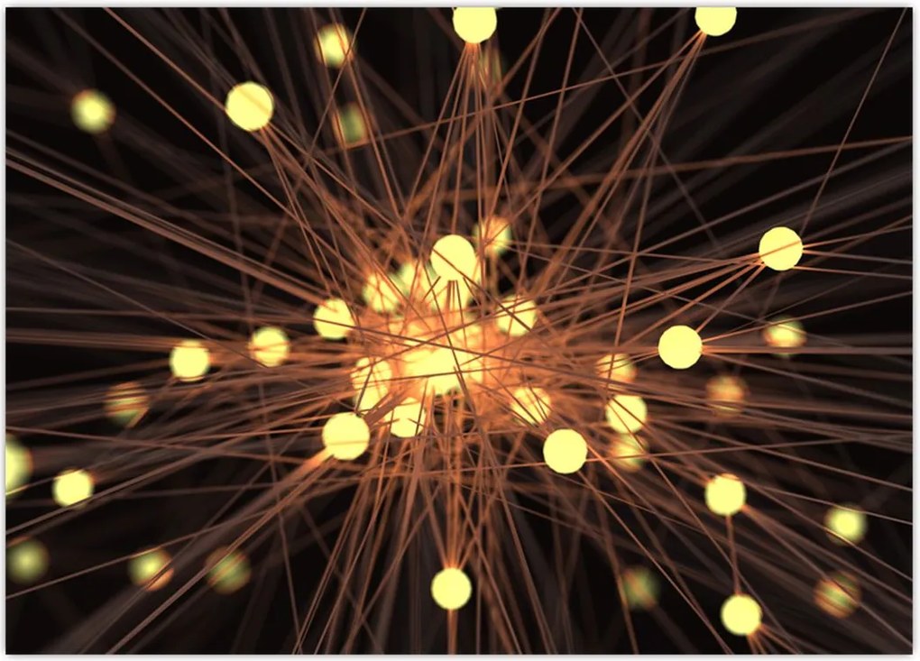 Tablou abstracției (70x50 cm)