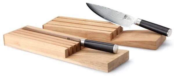 Organizator de cuțite 39x11x3,5 cm ficus de cauciuc Continenta C30518