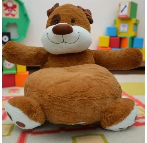 Fotoliu Tip Puf Pentru Camera Copilului Catelusul Pufos