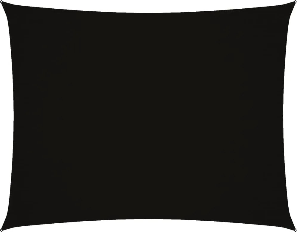 vidaXL Parasolar, negru, 2,5x4 m, țesătură oxford, dreptunghiular