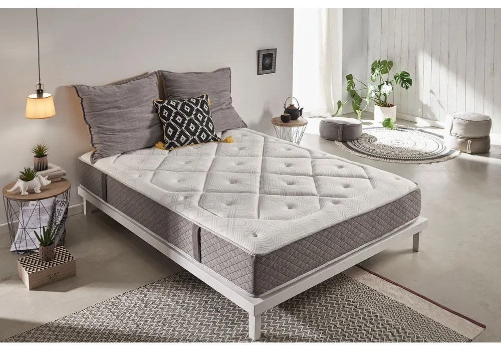 Saltea fermă/mediu-fermă din spumă reversibilă 140x200 cm Platinum Classic – Moonia