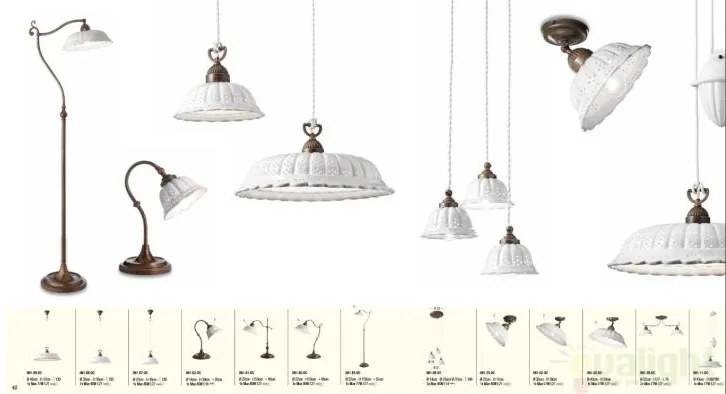 Lustra, Pendul rustic fabricat manual diametru 22cm Anita 061.07.OC