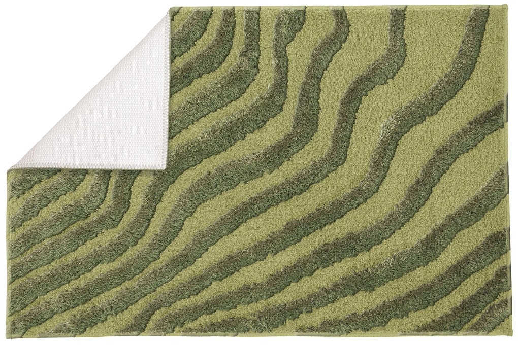 Kleine Wolke Terrace covor de baie 100x60 cm dreptunghiular verde 9183616360