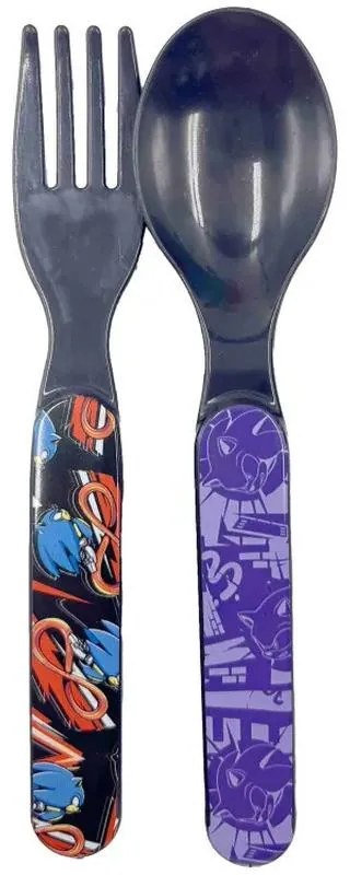 Sonic Ariciul Get Me Cutie pentru Sandwich + Set de Tacâmuri
