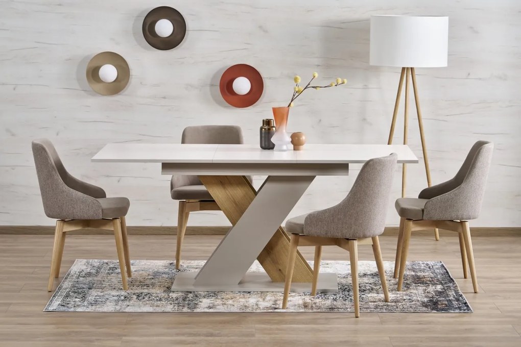 Masa extensibila Xarelto casmir/stejar cremona L130-175 cm