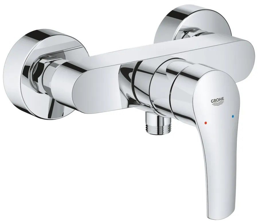 Baterie dus culoare crom Grohe Eurosmart New