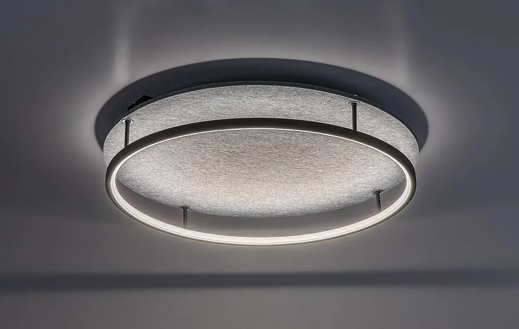 Lustra LED aplicata stil circular Farenzo