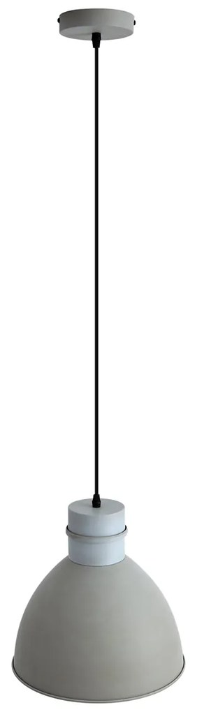 Lampă suspendată în stil rustic gri - Dory