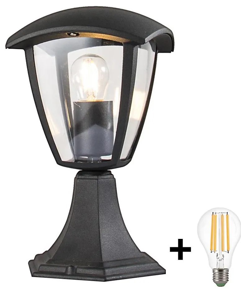 Lampă LED de exterior LUNA 1xE27/60W/230V IP44