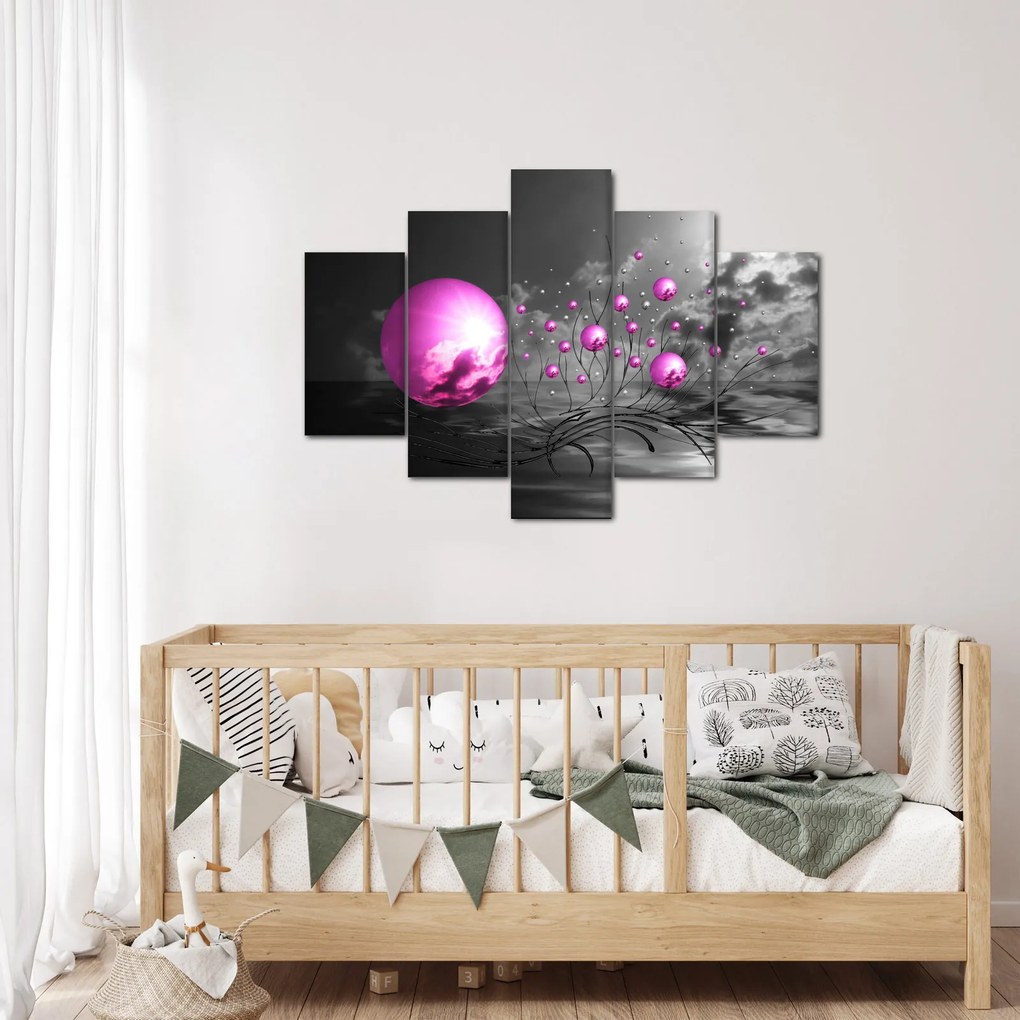Tabloul bilelor roz (150x105 cm)