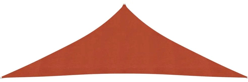 Panza parasolar, caramiziu, 2,5x2,5x3,5 m, HDPE, 160 g m   Terracota, 2.5 x 2.5 x 3.5 m