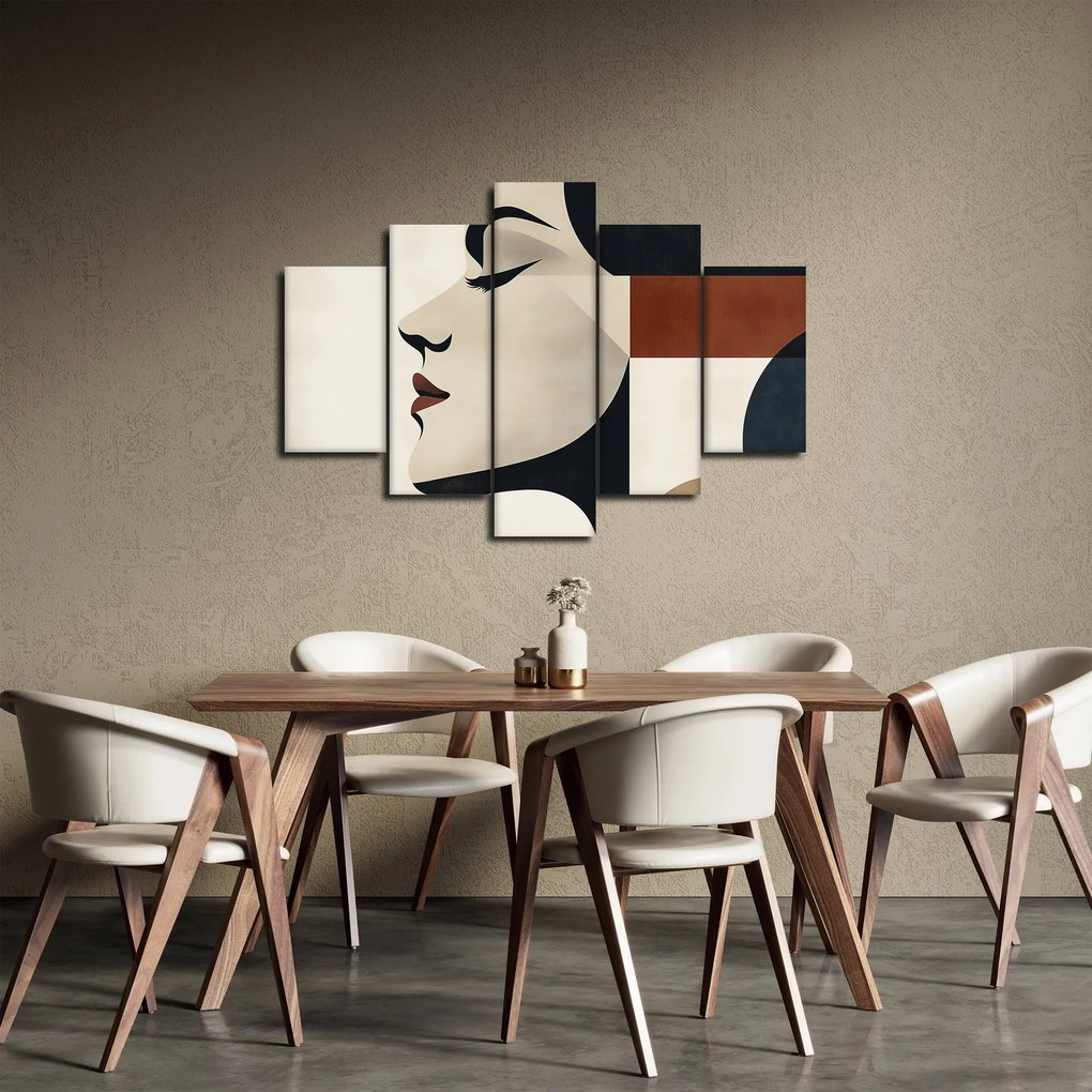 Tablou - Femeie din profil (150x105 cm)