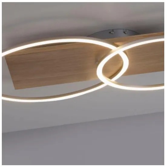 Lustră LED aplicată dimabilă PALMA LED/26W/230V Paul Neuhaus 8329-79 + telecomandă