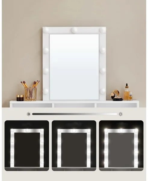 Masă de toaletă LADA, albă