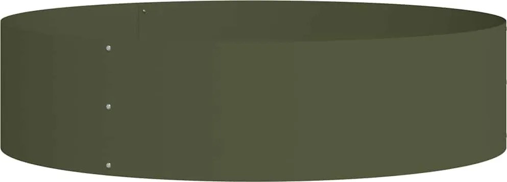 vidaXL Inele pentru vaze Verde măsliniu 80 x 80 x 20 cm