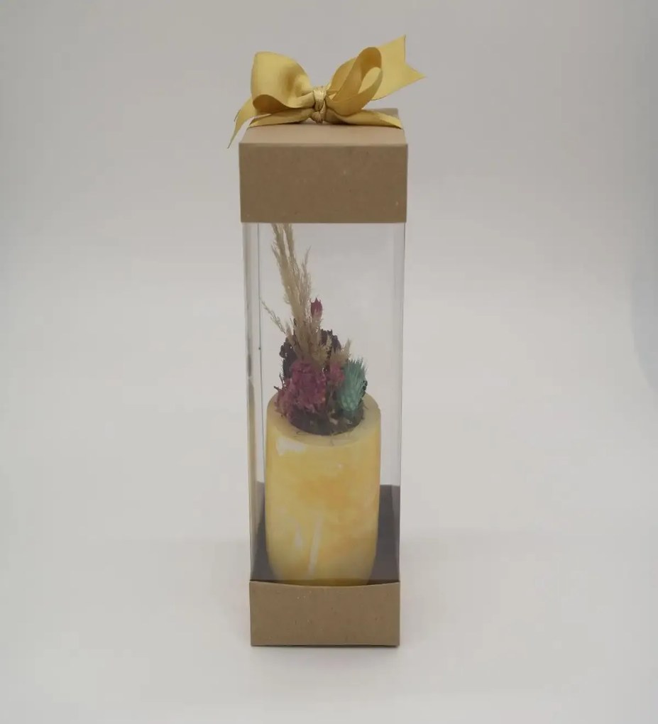 Ghiveci decorativ cu flori artificiale, homs seria A620,17x5.5x9 cm,30358