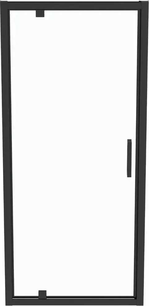 Usa pivotanta cu segment fix 90 cm negru mat Ideal Standard Connect 2