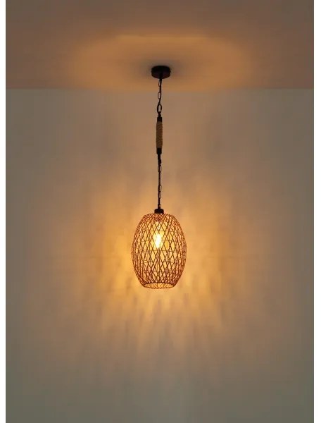 Lustră pe lanț Globo 15670H HALIA 1xE27/60W/230V