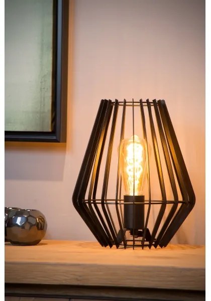 Lucide 78598/01/30 - Lampă de masă REDA 1xE27/40W/230V