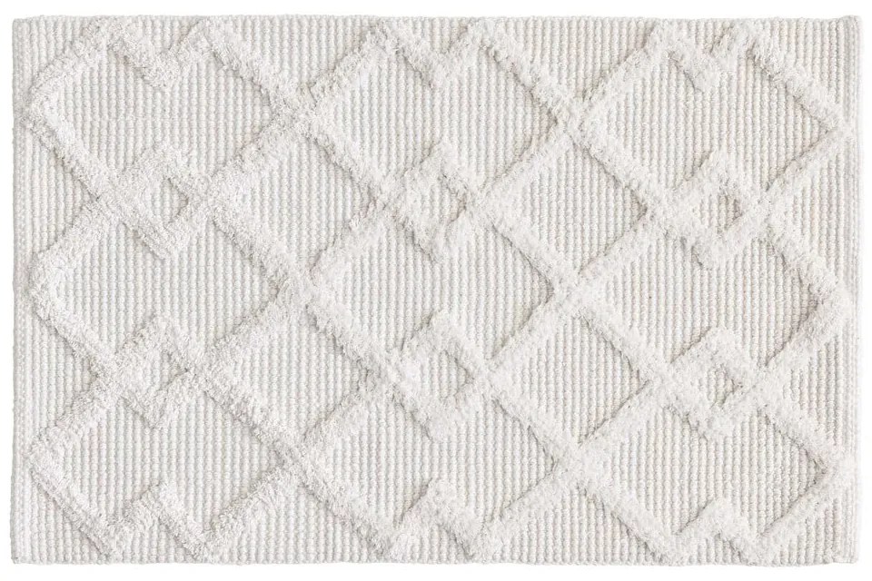 Covoraș de baie crem 50x80 cm Otis – douceur d'intérieur