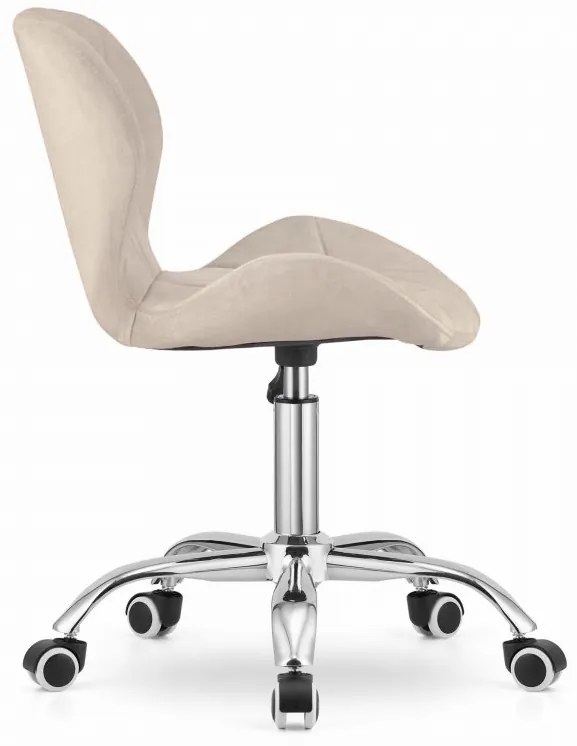 Scaun de birou AVOLA VELVET bej