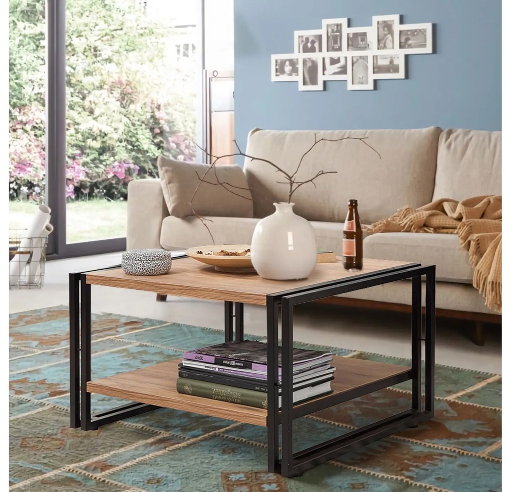 Mobilier living Cosmopolitan 13 (Pin atlantic + Negru). 1089245