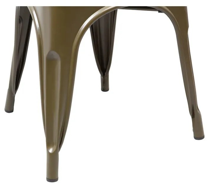 Scaune de dining verde din metal 2 buc Afternoon – vtwonen