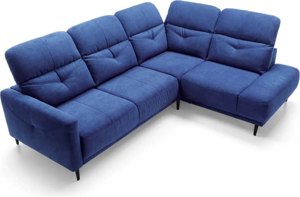 Colțar lemn masiv extensibil SANDRA 265×82/104×210 cm - Stânga