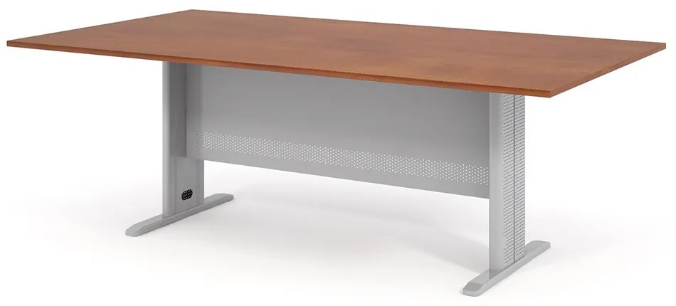 Masa conferinta Impress 220 x 120 cm, nuc inchis