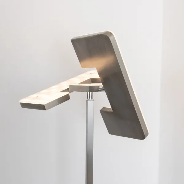 Lampadar LED dimabil Eglo 33182 SOLANO 1xLED/26W/230V+1xLED/3,2W crom