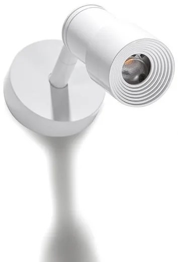 Aplica tip spot LED directionabil de perete/tavan LUMI alb
