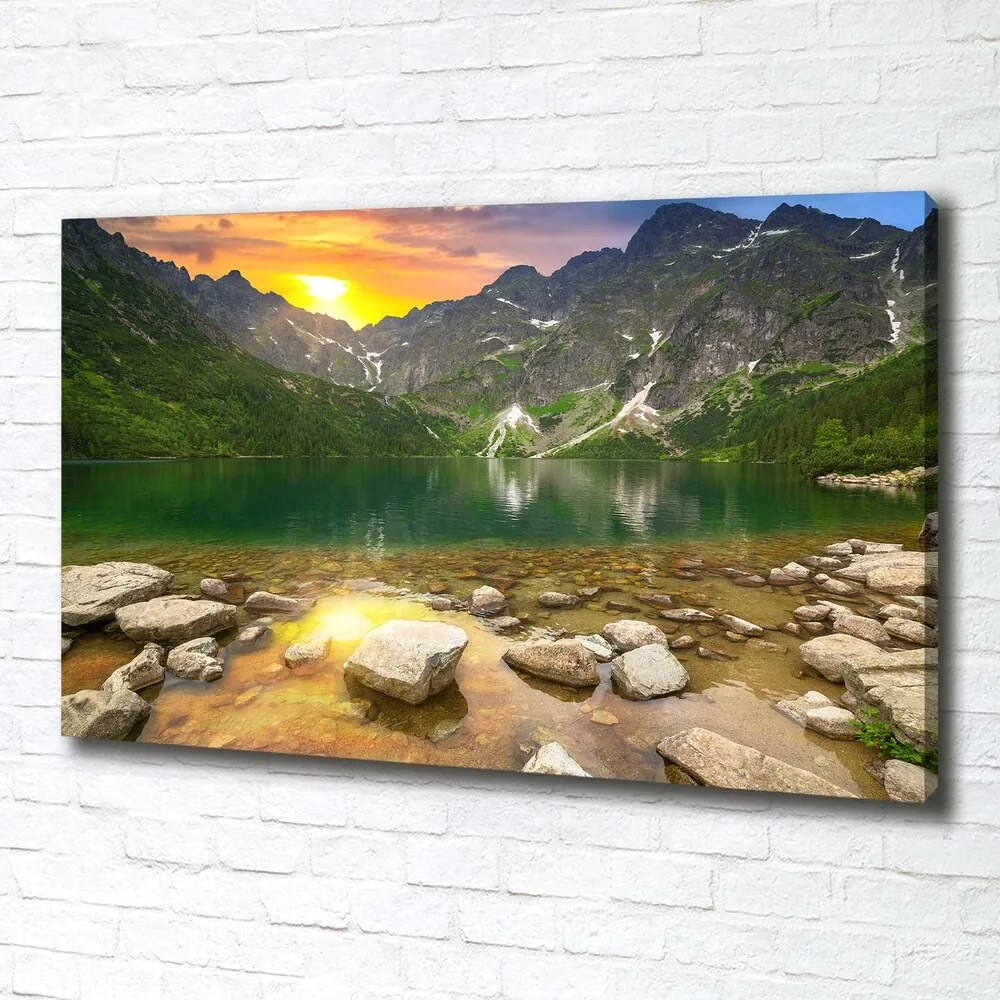 Tablouri tipărite pe pânză Marine ochi tatry