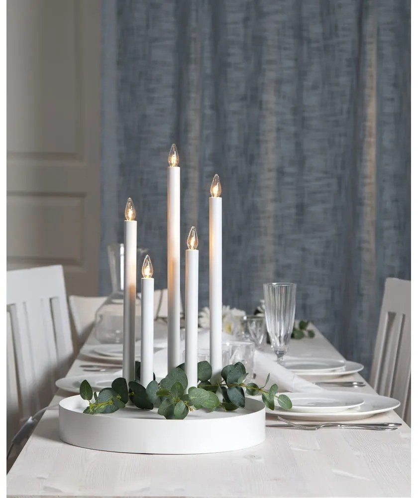 Decorațiune luminoasă albă ø 32 cm Deco – Star Trading