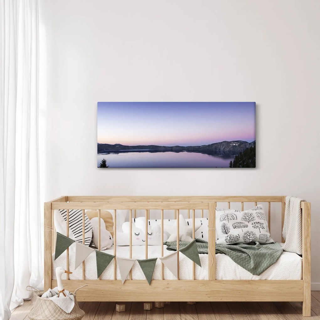 Tablou cu lac (120x50 cm)