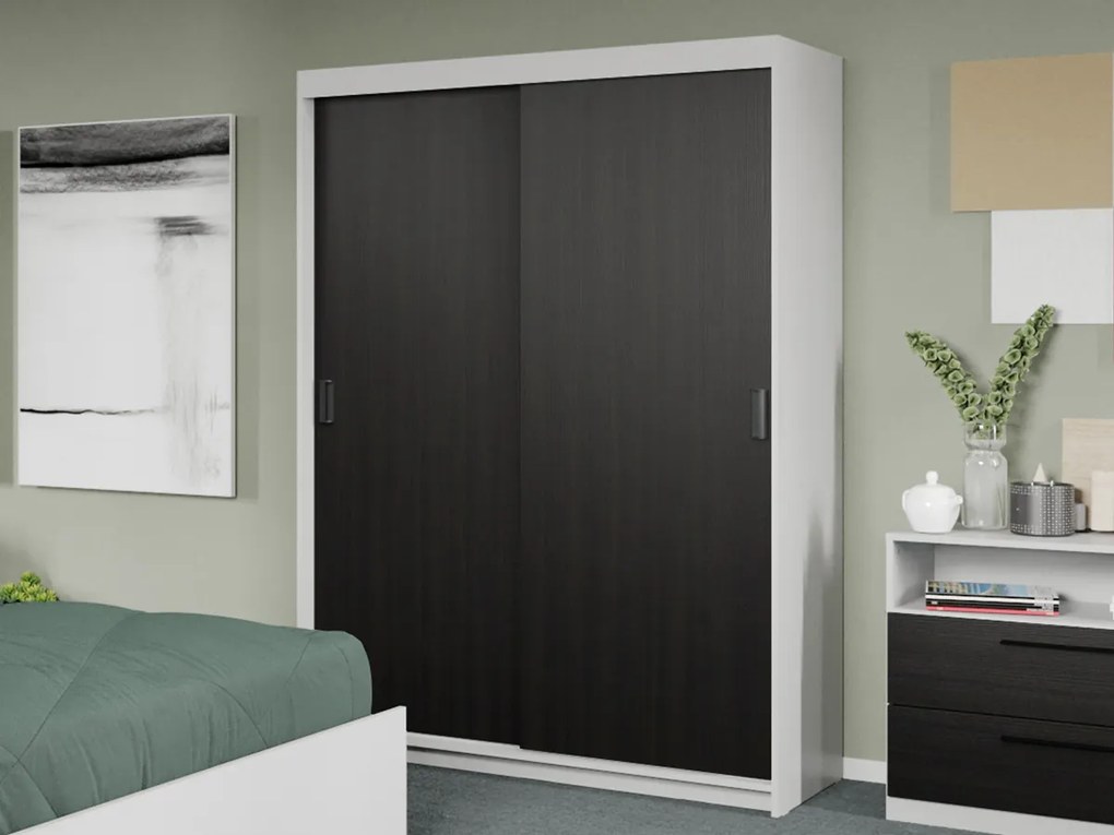 Set mobila dormitor 4 piese Odin Alb/Ferrara C29